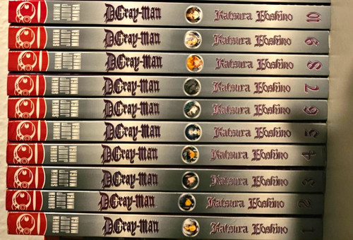 Tokyopop gray man manga - d.gray-man,