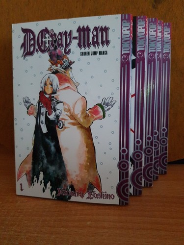 Manga gray man band - d.gray, 1-5!